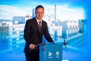 Az 5. blokki első betonöntés ünnepélyes ceremóniája 2026. február 5-én. Fotó: Paks II. Zrt. / Vida Tünde