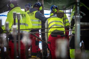 First concrete pouring for Unit 5 on 5 February 2026. Photo: Paks II. Ltd. / Kövi Gergely Péter