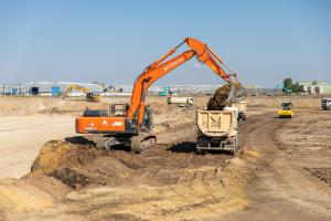 Soil excavation on 06.09.2022. Photo: Paks II. Ltd.