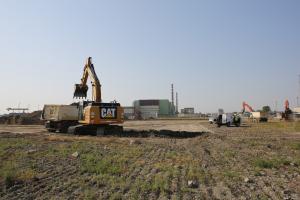 Soil excavation on 26.08.2022. Photo: Paks II. Ltd.