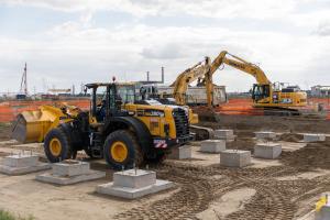 Construction of the concrete facility. Photo: Paks II. Ltd.